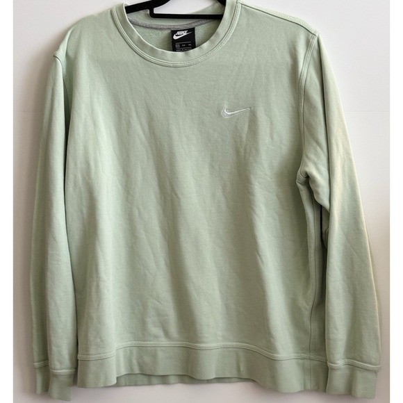 Nike Other - Nike Sportswear Club Fleece Men's Green Crewneck Sweatshirt Size XXL AA3177-317